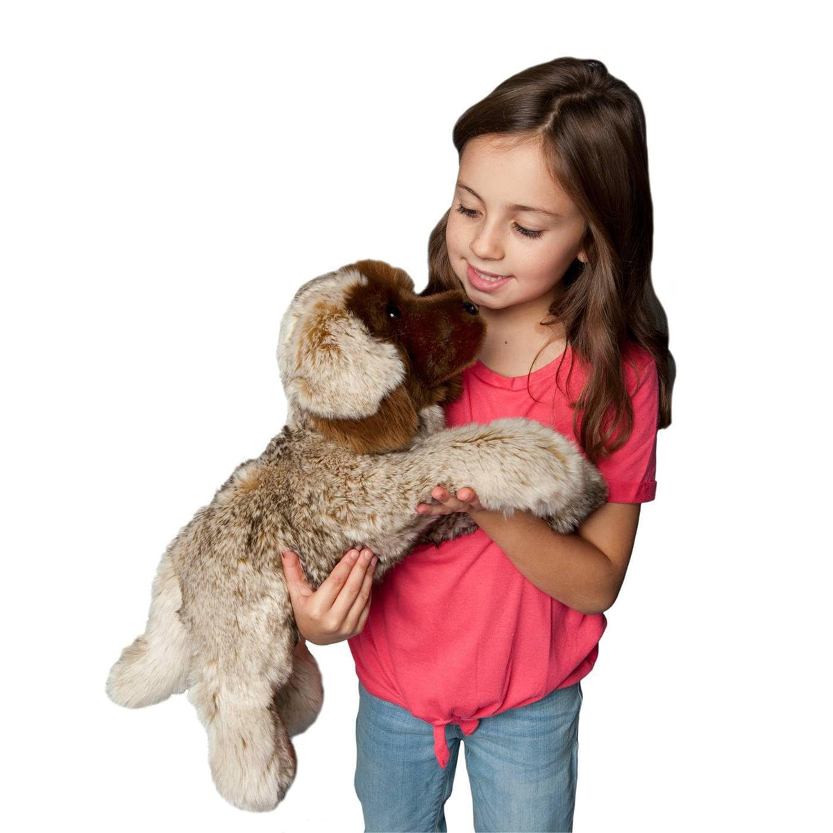 Douglas Thor Leonberger DLux plush made in Keene for lasting hugs.