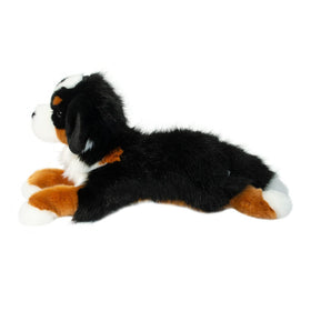 Douglas Trooper plush close-up showing tri-color coat and lifelike features