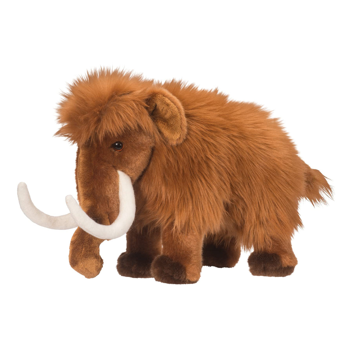 Douglas Tundra mammoth plush, 12-inch, ideal for cuddles and imaginative play.