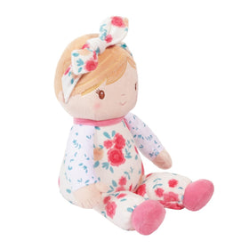 Gift-ready Vera floral soft doll perfect for newborns and toddlers.