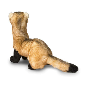 Douglas Vince Black Footed Ferret Plush back airbrushing adds depth and realism.