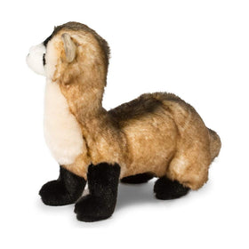 Douglas Vince Ferret Plush fur texture feels soft and durable for hugs.