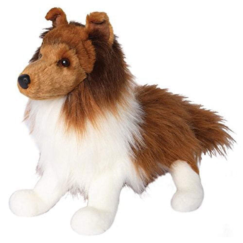 Douglas Whispy Sheltie plush, detailed Shetland Sheepdog design for cuddling and playtime