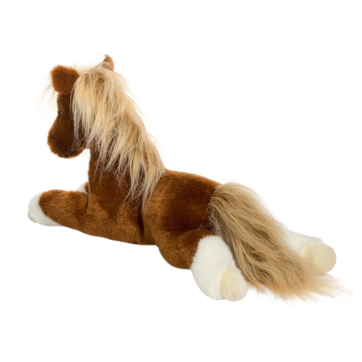 Douglas Wrangler plush - face detail highlights amber eyes for lifelike charm.