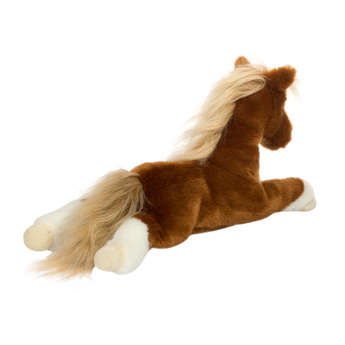 Douglas Wrangler plush - flaxen mane visible for imaginative play.