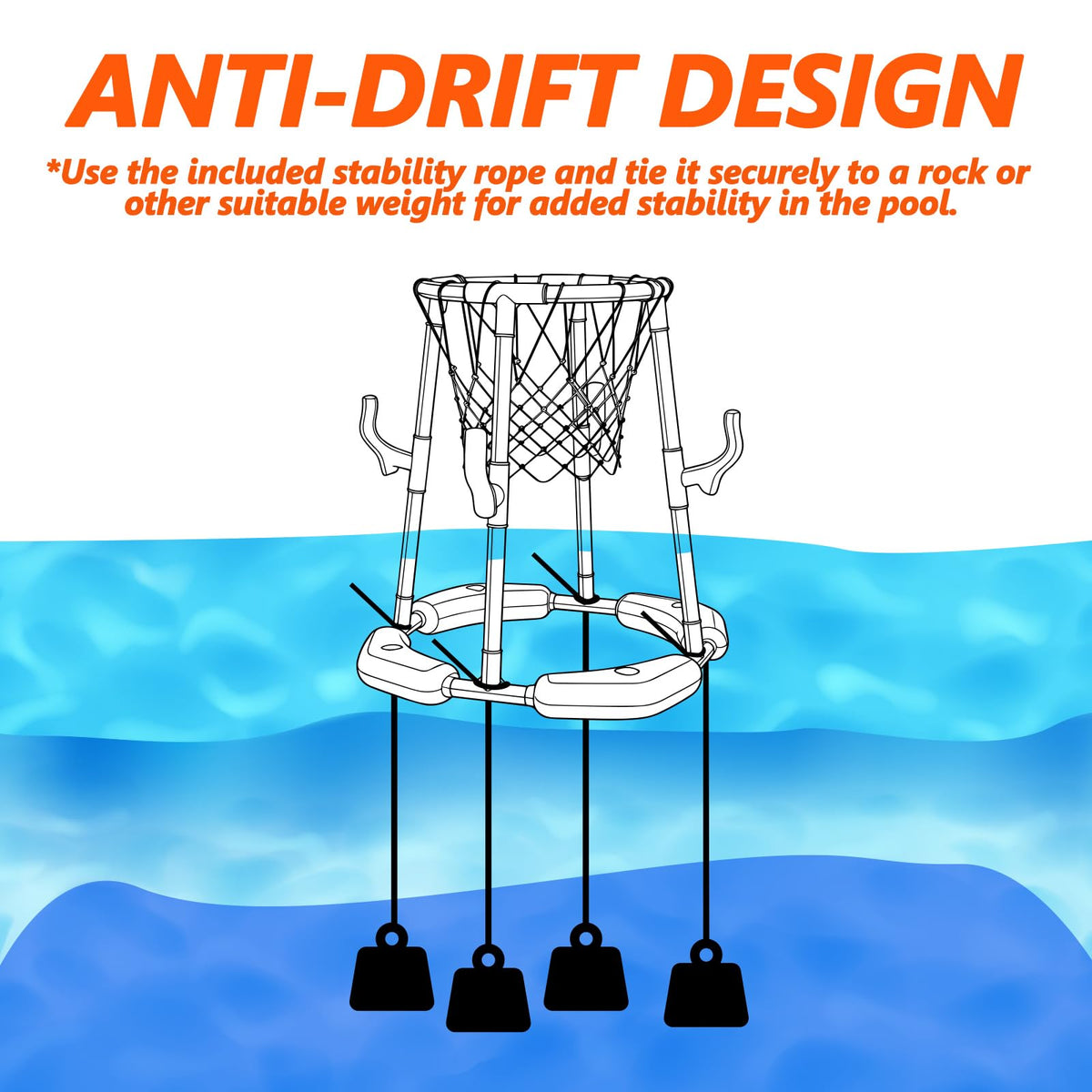 Doviden pool hoop assembly guide highlights tool-free setup.