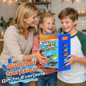 Ergonomic grip suitable for both kids and adults.