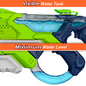 Doviden watergun with wide refill opening enables rapid ice-filled refills.
