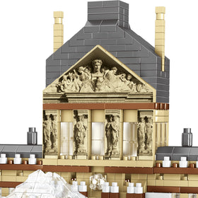 DovOb Louvre assembly guide with clear steps for easy DIY building.