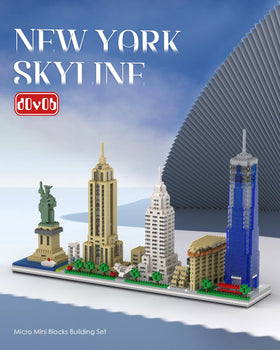 dOvOb Empire State Building micro blocks ideal for showcase and study