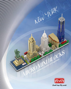 dOvOb One World Trade Center micro blocks model anchors desk space
