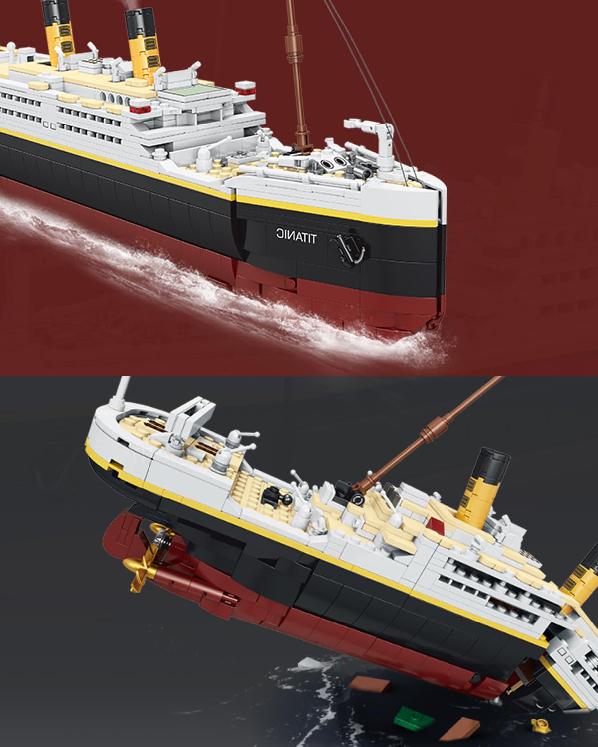 dOvOb Titanic model display-ready collectible you can showcase proudly.