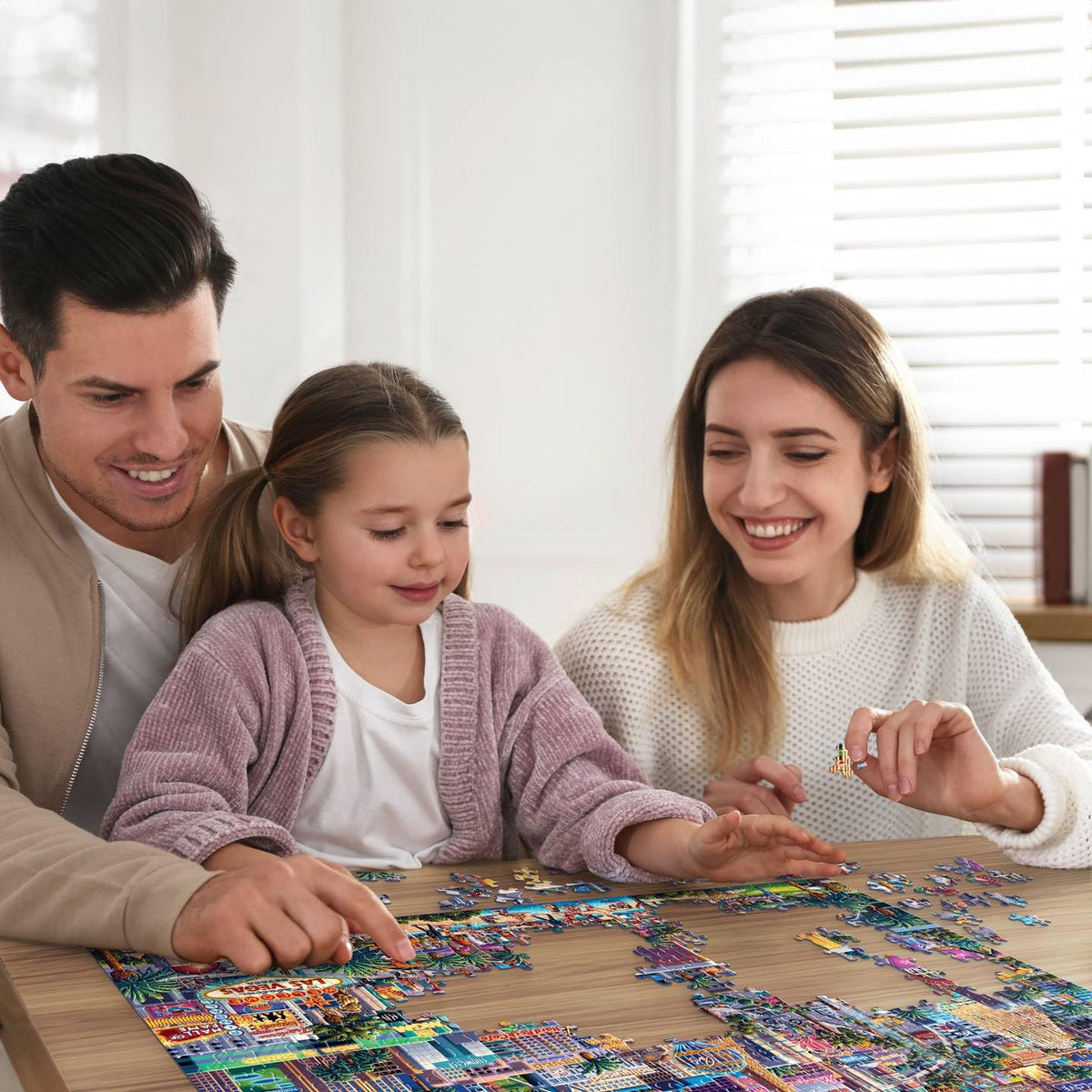 Dowdle collectible packaging with magnetic closure preserves the puzzle as a keepsake.