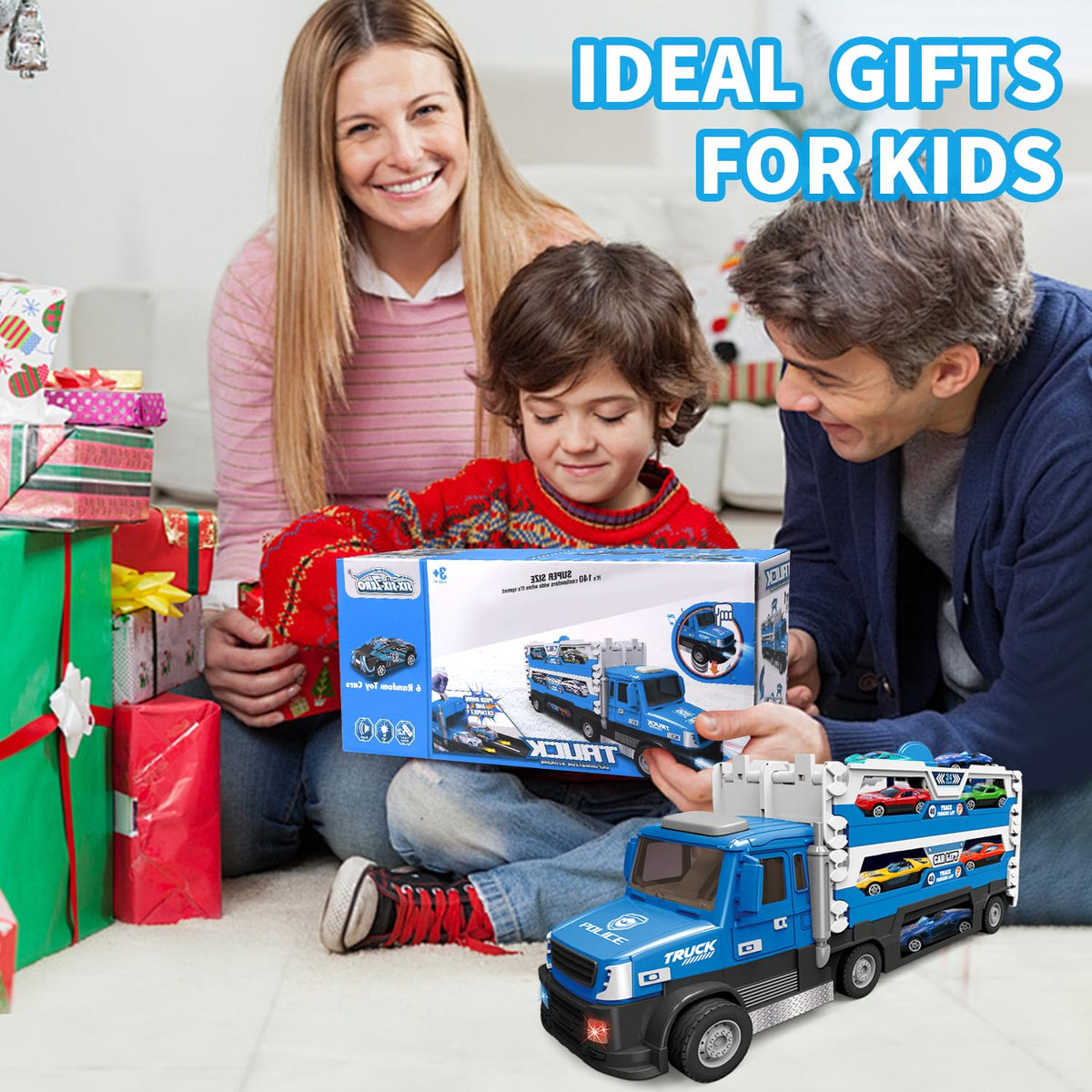 Dowellin gift-ready toddler toy box makes a great birthday present.