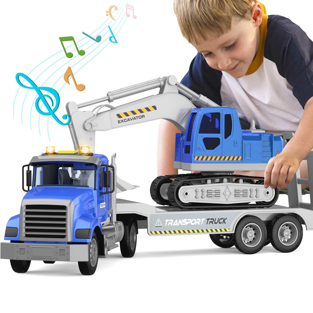 Dowellin transport-trucks-set boosts imaginative play and hand-eye coordination.