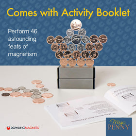 Dowling Magnets Magic Penny pyramid assembly with creative structures