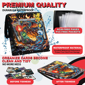 DOXUA travel-friendly binder for on-the-go card collecting