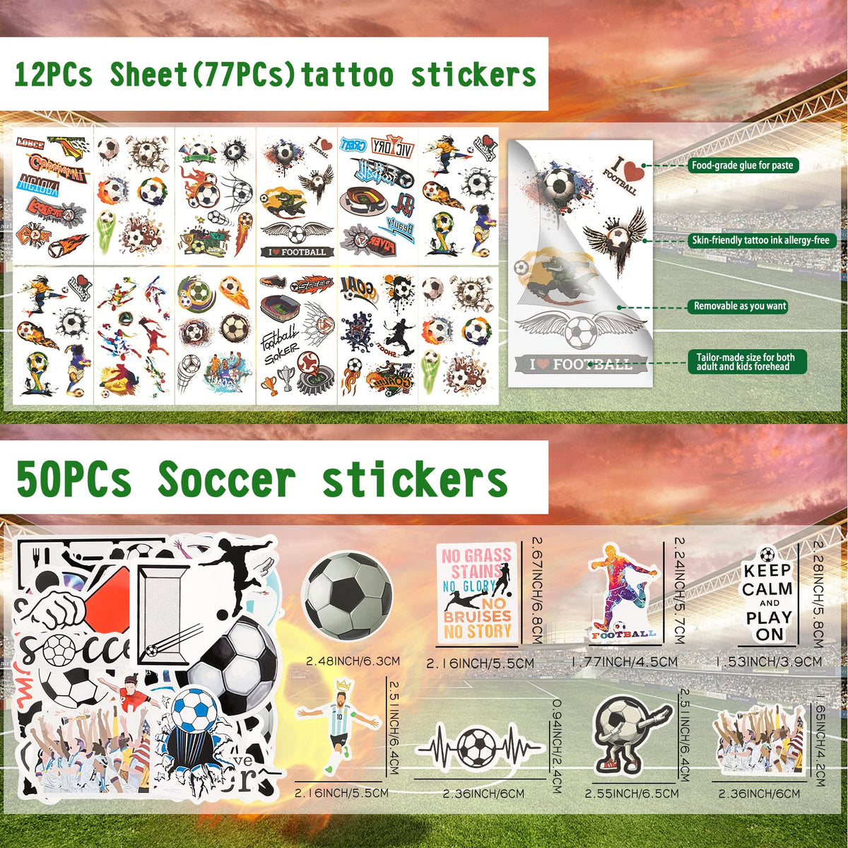 DoYoDoYa soccer hair ties for outfits
