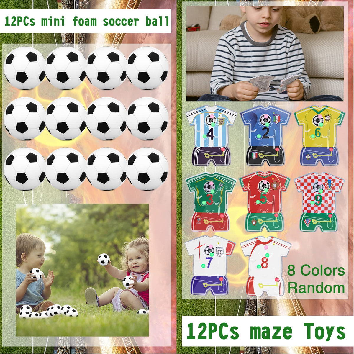 DoYoDoYa soccer mini foam ball for games