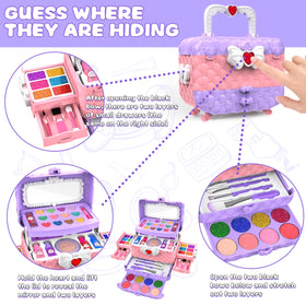 Dpai 54 piece makeup kit contents spark creativity and imaginative play
