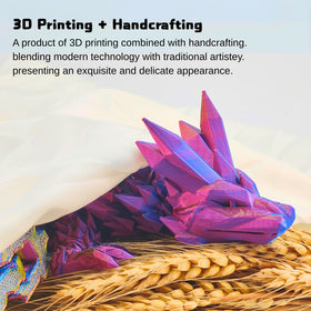 Dpcirk desk pet dragon provides a whimsical desk companion.
