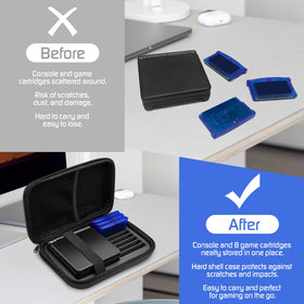 DPVPER GBA SP secure zipper keeps contents safely stored during transit.