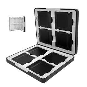 DPVPER Magnetic Game Case for GB with eight-slot storage keeps games organized.