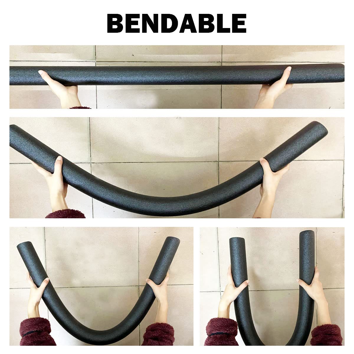 DQFAQYY dense foam noodle provides stable buoyancy and stiffness