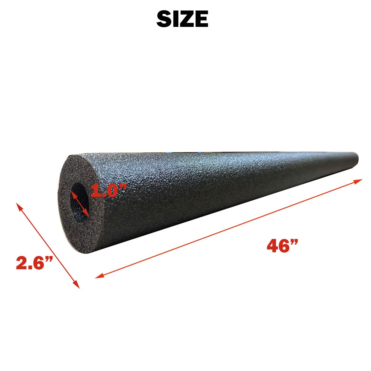 DQFAQYY black two-pack foam noodle for family swimming