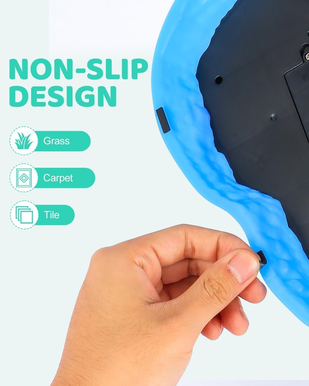 Dqoetort dinosaur stepping stone spinner game for color matching