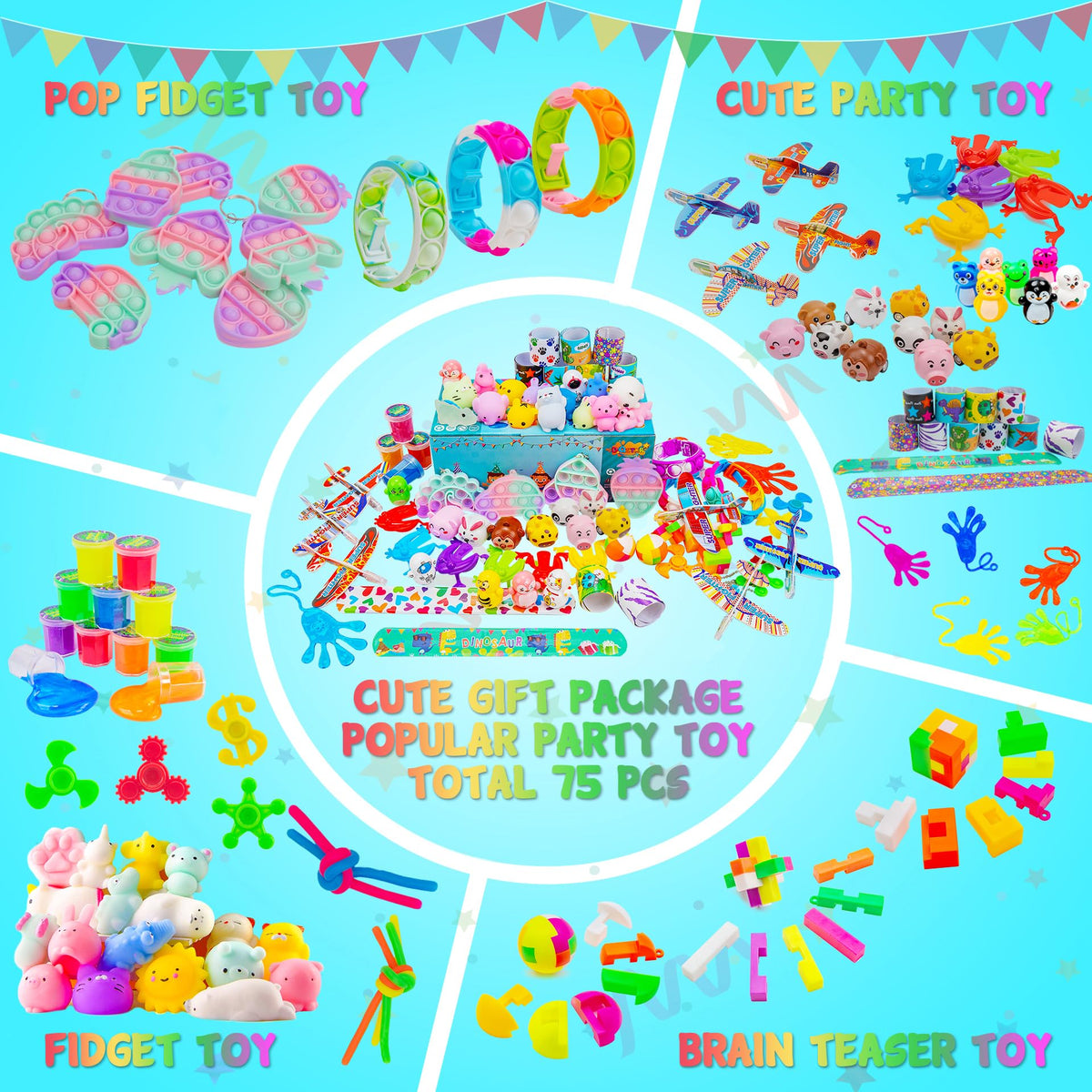 DQstar Puzzle Toys for screen-free entertainment at parties and gatherings