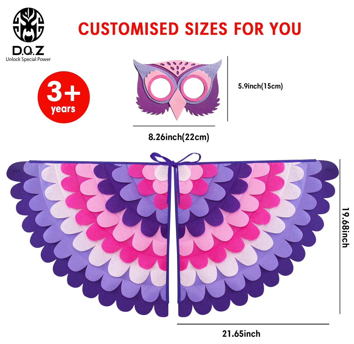 D.Q.Z Bird Costume Gift Packaging signals a delightful present