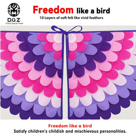 D.Q.Z Bird Costume Playset fosters screen-free creativity and social fun