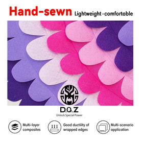 D.Q.Z Bird Costume Ten Feather Layers create lifelike movement and color