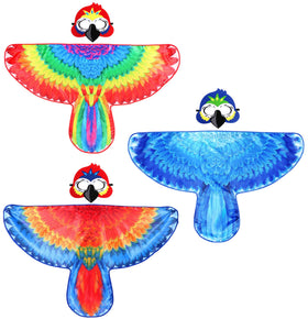 DQ.Z bird wings costumes for kids, three-pack, ideal for imaginative dress-up.
