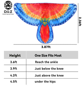 DQ.Z kids dress-up wings with straps for secure, easy wear.