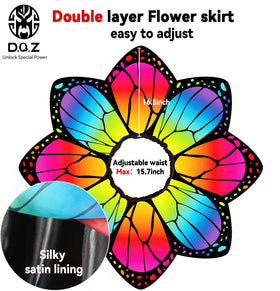 DQZ soft headband with fluttering butterflies for a cute final touch.