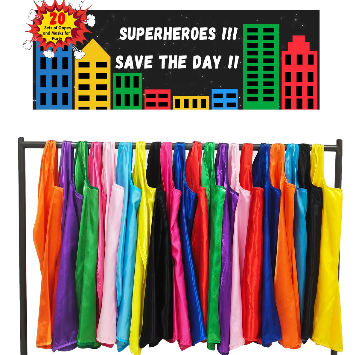 D.Q.Z 20-set collection ideal for school events and birthday parties.