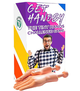 DR DINGUS Tiny Hands Challenge cover with two tiny hands sparks instant laughs.