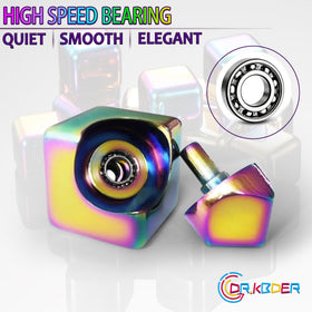 Dr.Kbder fidget spinner cube in pocket demonstrates easy on-the-go use