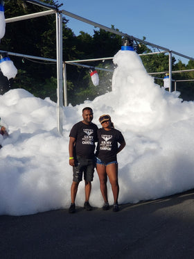 Dr. Party extended foam duration enhances outdoor bubble play.