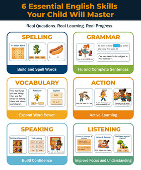 Dr. Quest family game night image highlights bonding and language practice.