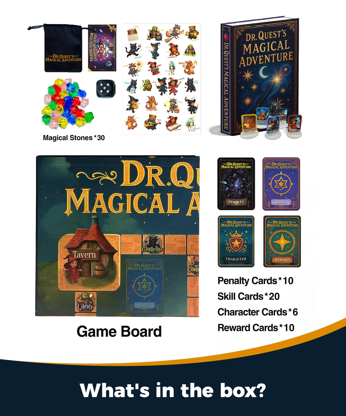 Dr. Quest screen-free learning supports homeschooling and language arts centers.