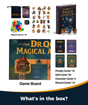 Dr. Quest screen-free learning supports homeschooling and language arts centers.