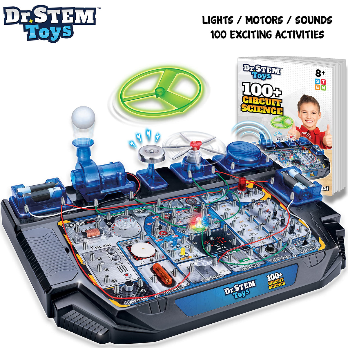 Dr. STEM Toys 100+ experiments for hands-on circuit exploration