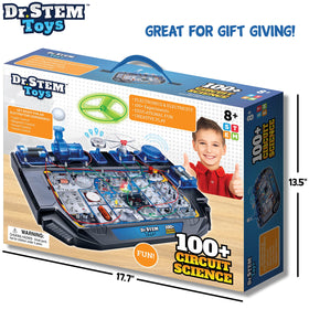 Dr. STEM Toys circuit creator area encourages safe electronics exploration