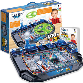 Dr. STEM Toys Circuit Science Kit overview shows beginner-friendly electronics learning