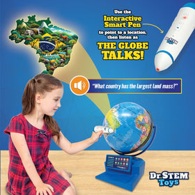 Globe features 300+ quiz questions for progressive geography practice