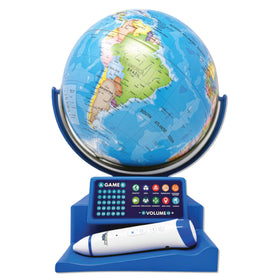 Dr. STEM Toys interactive globe with smart pen boosts hands-on geography exploration