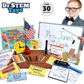 Dr. STEM Toys map prop enhances geography themed role-play